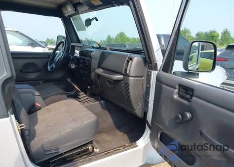 2003 Jeep Wrangler / Tj Sport from USA, damaged, VIN 1J4FA49S43P343483